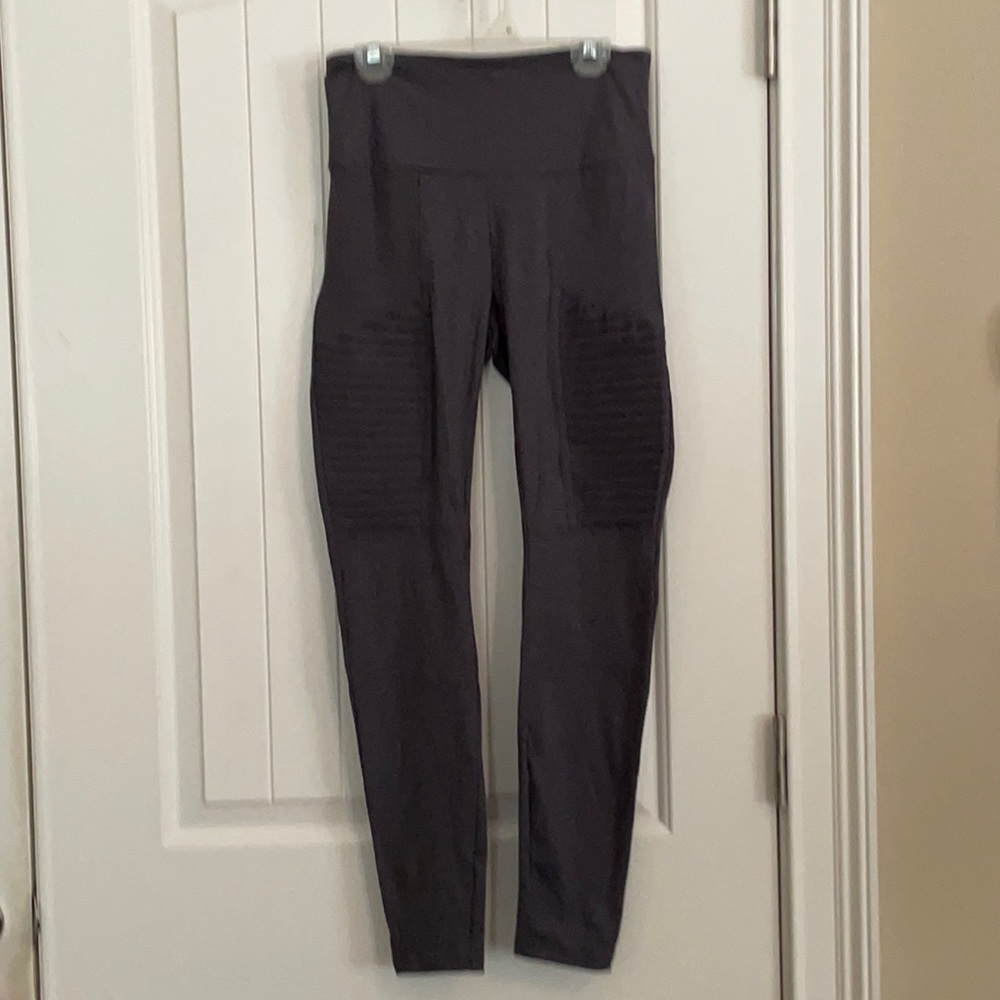 Rae Mode gray moto leggings Size S